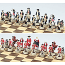 Fame Revolutionary War 3.25" Chessmen