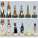 Fame Egyptian II 3.25" Chessmen