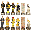 Fame Firefighter 3.25" Chessmen
