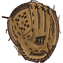 Franklin Sports 12.5" RTP Pro Fielding Glove - Brown/Chocolate