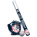 Franklin Sports MLB New York Yankees Soft Sport Bat, Ball & Glove Set