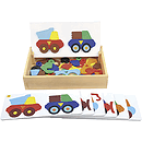 GuideCraft Construction Truck Sort and Match™