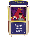 GuideCraft Center Stage Floor Puppet Theater