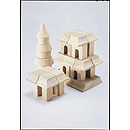 GuideCraft Table Top Blocks, Oriental