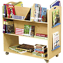 GuideCraft School Library Cart