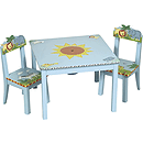GuideCraft Safari Table & Chairs Set