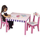 GuideCraft Butterfly Table & Chairs Set
