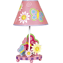 GuideCraft Butterfly Table Lamp