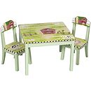 GuideCraft Farmhouse Table & Chairs Set