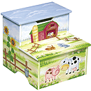 GuideCraft Farmhouse Storage Step-Up