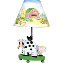 GuideCraft Farmhouse Table Lamp