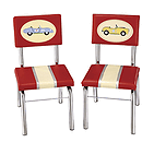 GuideCraft Retro Racers Extra Chairs (Set of 2)