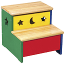 GuideCraft Moon & Stars Storage Step-up