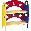 GuideCraft Moon & Stars Stacking Bookshelves