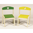 GuideCraft Moon & Stars Extra Chairs (Set of 2)
