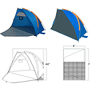 GigaTent Sand Castle Sunshade