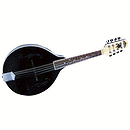 Flinthill A-Style Mandolin, Black