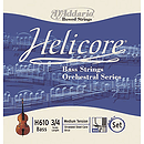Helicore Orchestral Bass String Set, 3/4 & 4/4