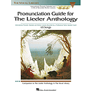 The Lieder Anthology - Pronunciation Guide