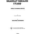 Shabbat Nusach S'Fard (Collection)