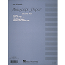 Manuscript Paper (Deluxe Pad)(Blue Cover)