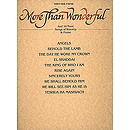 'More Than Wonderful' And Ten Songs Of Worship & Praise _ Piano/Vocal/Guitar