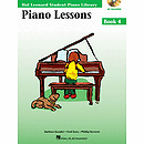 Piano Lessons Book 4 - Book/CD Pack