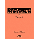 Statement for Timpani