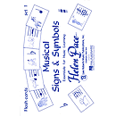 Musical Signs And Symbols Set I 24 Cards 48 Sides Flash Cards Moppet