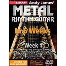 Andy James' Metal Rhythm Guitar in 6 Weeks (DVD)