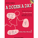 A Dozen a Day Book 3 - Book/CD Pack