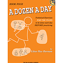 A Dozen a Day Book 4 - Book/CD Pack