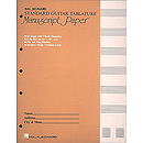 Guitar Tablature Manuscript Paper - Standard