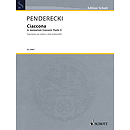 Ciaccona In Memoria Giovanni Paolo Ii Score And Parts Violin And Viola (cello)