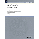 Nine Short Songs for American School Songbooks