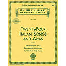 24 Italian Songs & Arias - Medium High Voice (Book/CD)