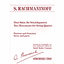 Two Movements for String Quartet