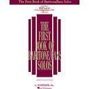 The First Book of Baritone/Bass Solos
