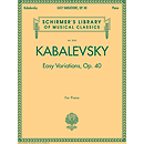 Easy Variations, Op. 40