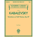Variations on Folk Themes, Op. 87