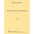 Études dans le style Hongrois (Etudes in Hungarian Style)