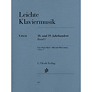 Easy Piano Music of the 18th and 19th Century - Volume I