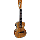 Lanikai CK-6E Curly Koa Series 6-string Acoustic-Electric Tenor Ukulele