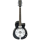 Hohner HR-200CE Acoustic-electric Biscuit Resonator Guitar - Black