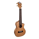 Lanikai LQA-CCA Quilt Ash Acoustic-Electric Concert Ukulele