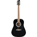 Jay Turser JJ45 Dreadnought Acoustic Guitar - Black