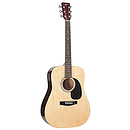 Jay Turser JJ45EQ Dreadnought Acoustic-Electric Guitar - Natural