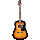 Jay Turser JJ45F Dreadnought Acoustic Guitar - Tobacco Sunburst