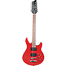 Jay Turser JT-HAWK12 12-string Electric Guitar - Transparent Red