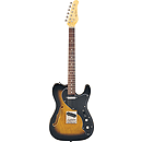 Jay Turser JT-LTCRUSDLX Electric Guitar - Antique Natural Sunburst